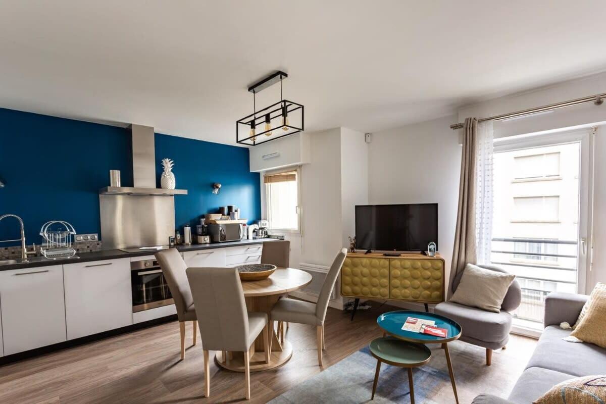 רן Le Saint Helier -Appartement Cosy Et Calme Parking מראה חיצוני תמונה